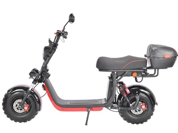 Электроскутер White Siberia PRO 2WD 4000W 60v21ah (полноприводный, 2*2000W)